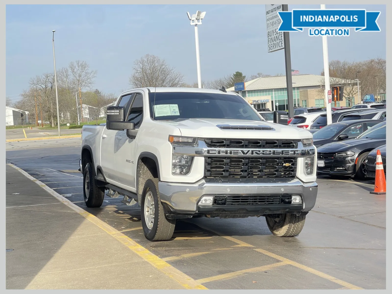 White 2020 Chevrolet Silverado 2500HD LT for sale in Indianapolis, IN