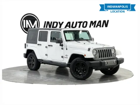 White 2014 Jeep Wrangler Unlimited Freedom Edition for sale in Indianapolis, IN