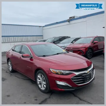 Red 2020 Chevrolet Malibu LT for sale in Indianapolis, IN