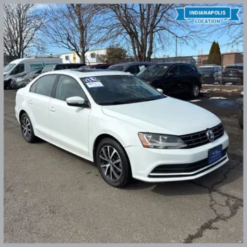 Black 2018 Volkswagen Jetta 1.4T SE for sale in Indianapolis, IN