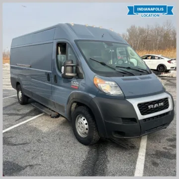 Blue 2019 Ram ProMaster 3500 High Roof for sale in Indianapolis, IN