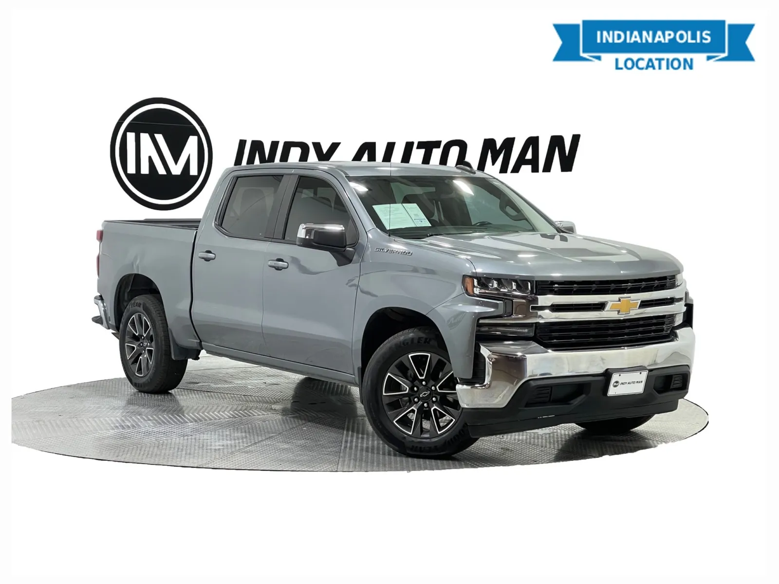 Gray 2020 Chevrolet Silverado 1500 LT for sale in Indianapolis, IN