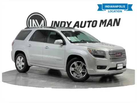 Silver 2015 GMC Acadia Denali for sale in Indianapolis, IN