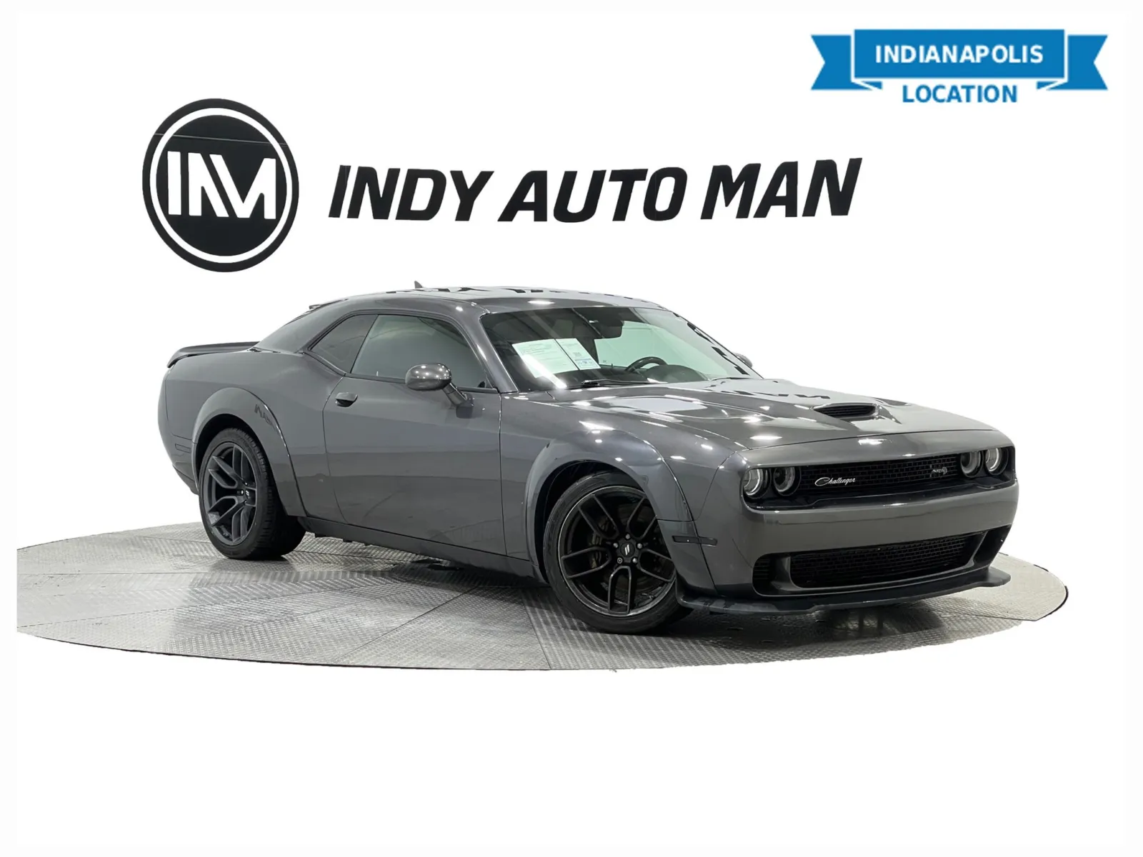 Gray 2020 Dodge Challenger R/T Scat Pack Widebody for sale in Indianapolis, IN