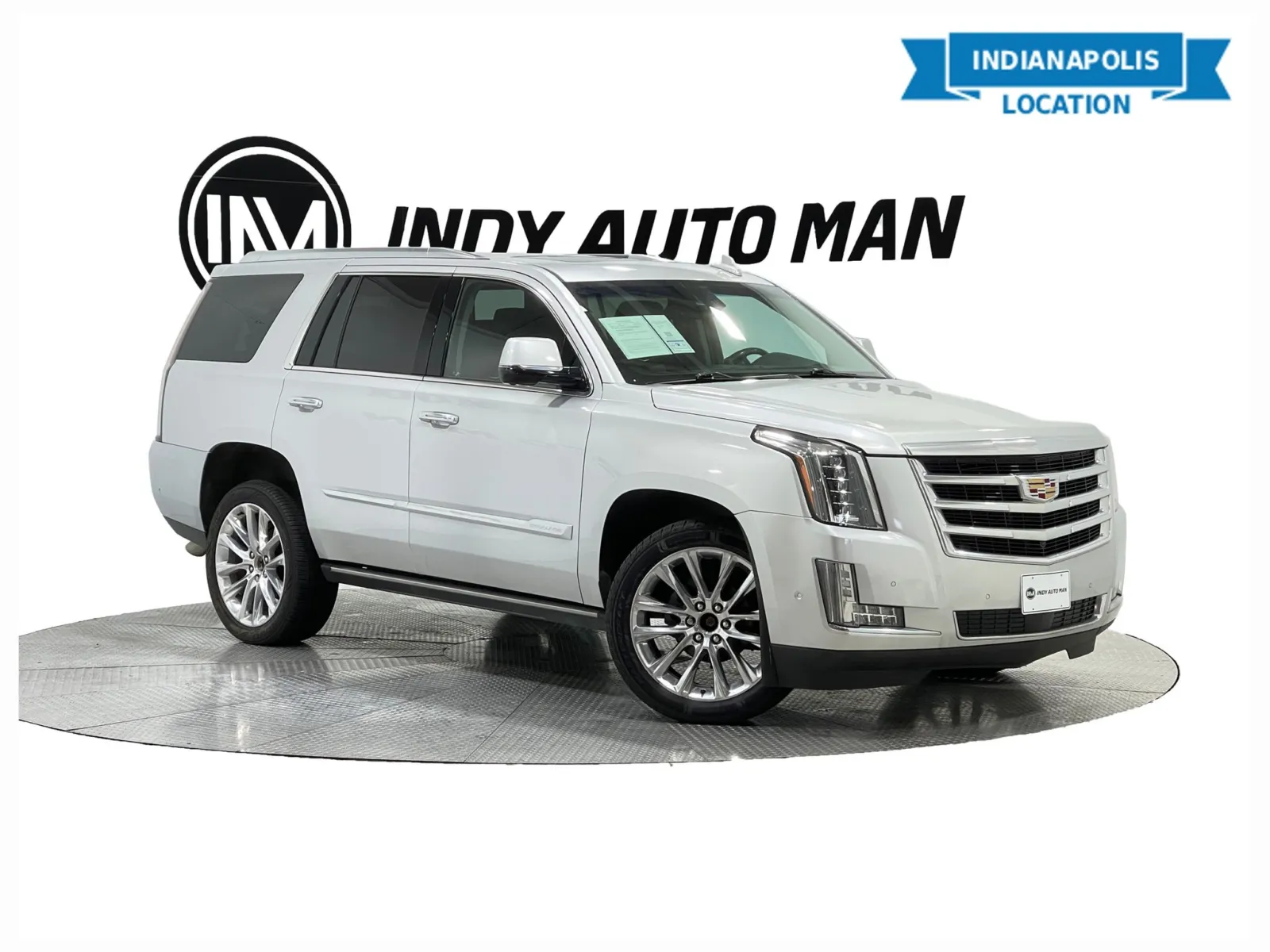 Silver 2018 Cadillac Escalade Premium Luxury for sale in Indianapolis, IN