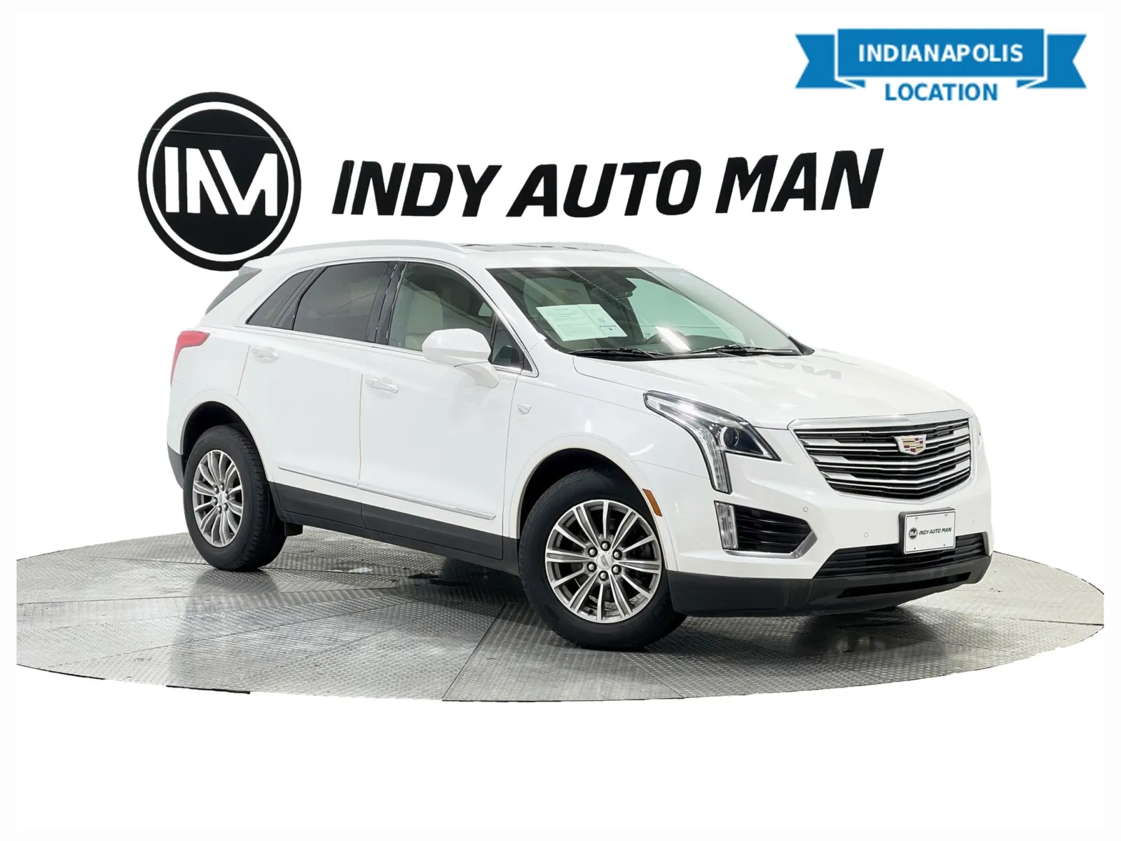 White 2017 Cadillac XT5 Luxury for sale in Indianapolis, IN