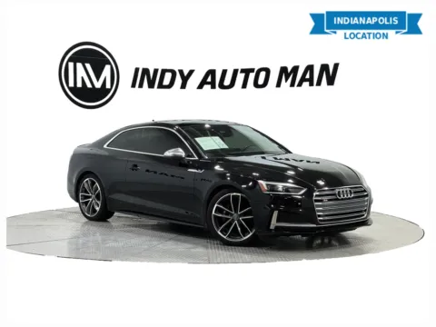 Black 2018 Audi S5 3.0T Premium Plus quattro for sale in Indianapolis, IN