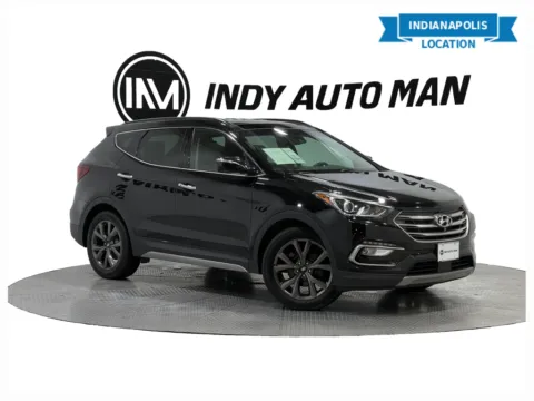Black 2018 Hyundai Santa Fe Sport 2.0T Ultimate for sale in Indianapolis, IN