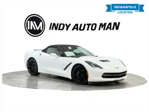 White 2016 Chevrolet Corvette Stingray 3LT for sale in Indianapolis, IN