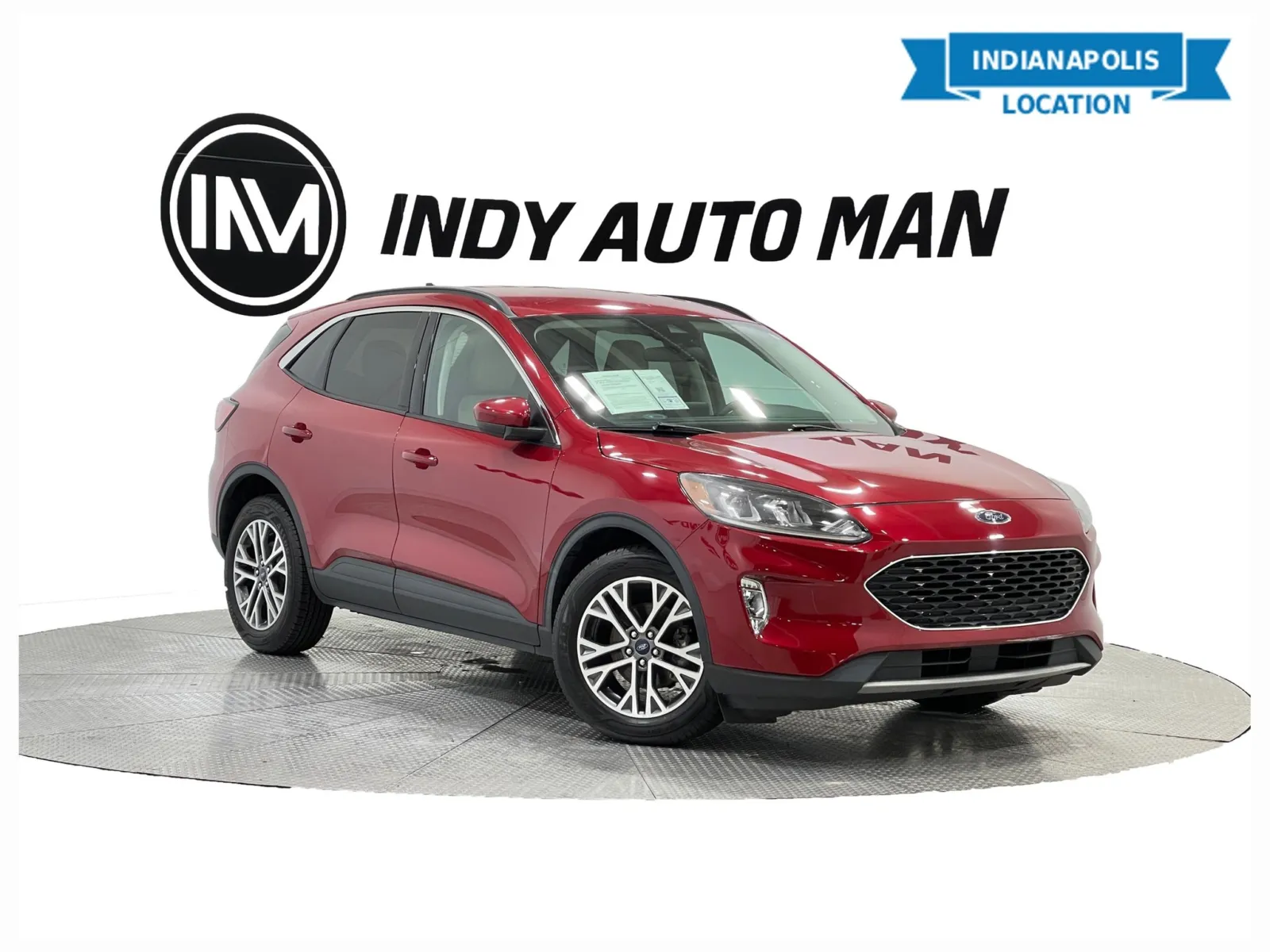 Red 2021 Ford Escape SEL for sale in Indianapolis, IN