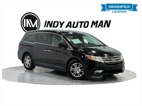 Black 2011 Honda Odyssey EX-L for sale in Indianapolis, IN
