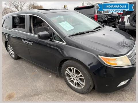 Black 2011 Honda Odyssey EX-L for sale in Indianapolis, IN