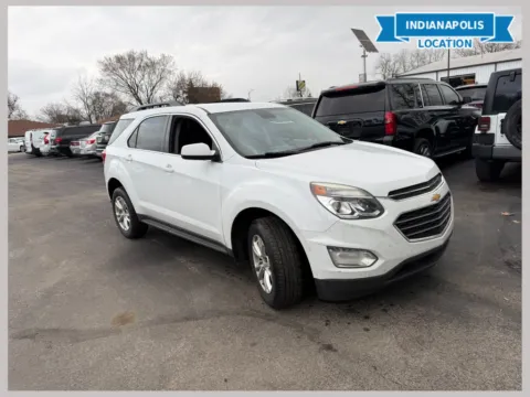 White 2017 Chevrolet Equinox LT for sale in Indianapolis, IN