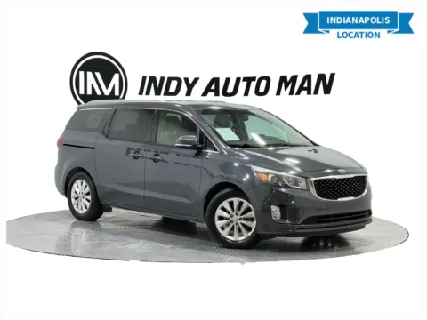 Gray 2017 Kia Sedona EX for sale in Indianapolis, IN