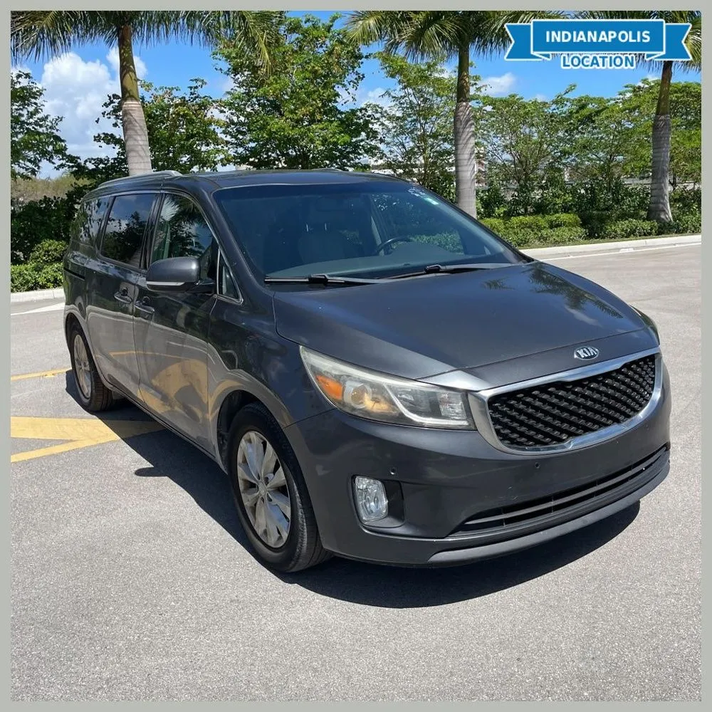 Gray 2017 Kia Sedona EX for sale in Indianapolis, IN