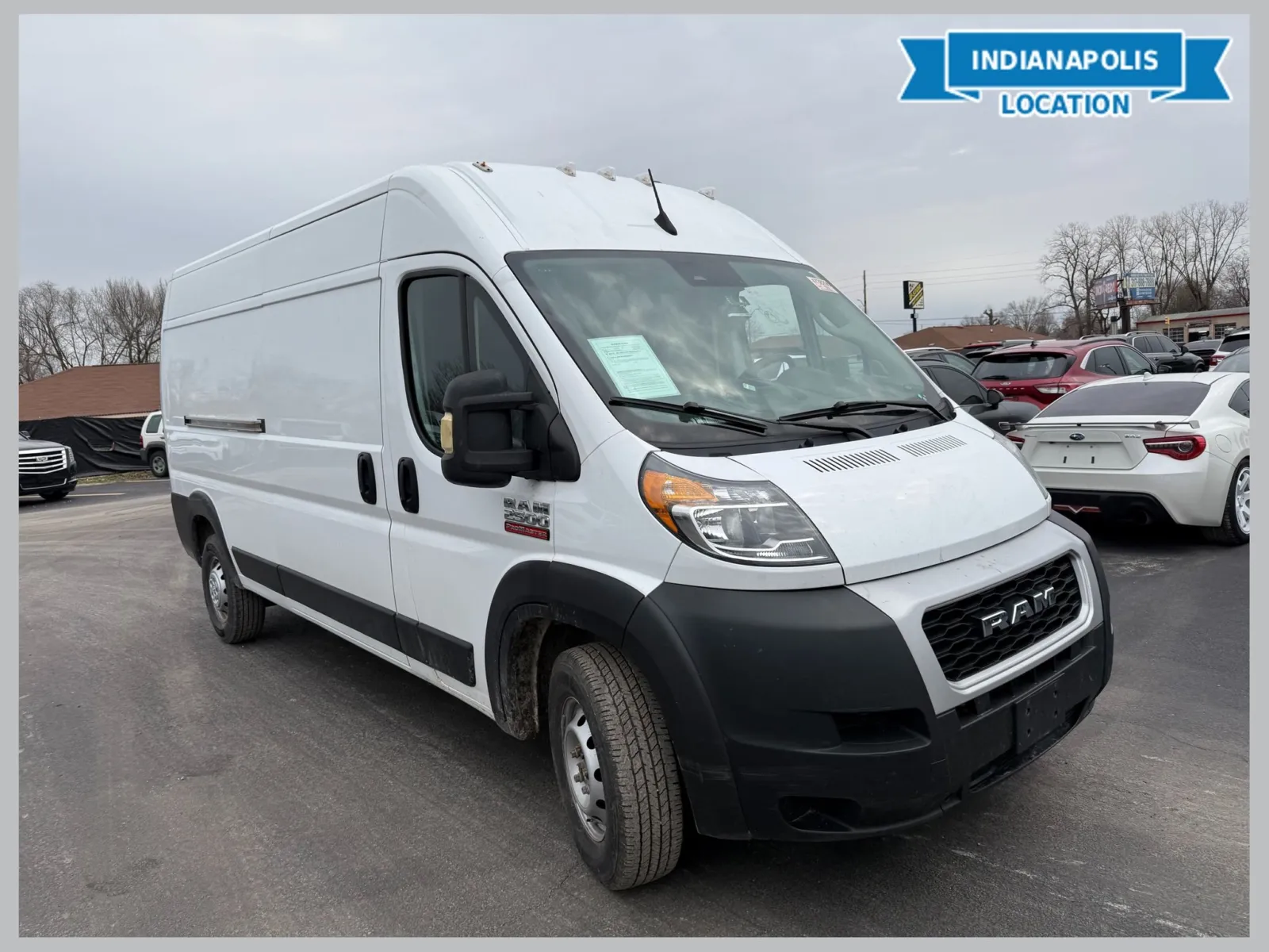 White 2022 Ram ProMaster 2500 High Roof for sale in Indianapolis, IN