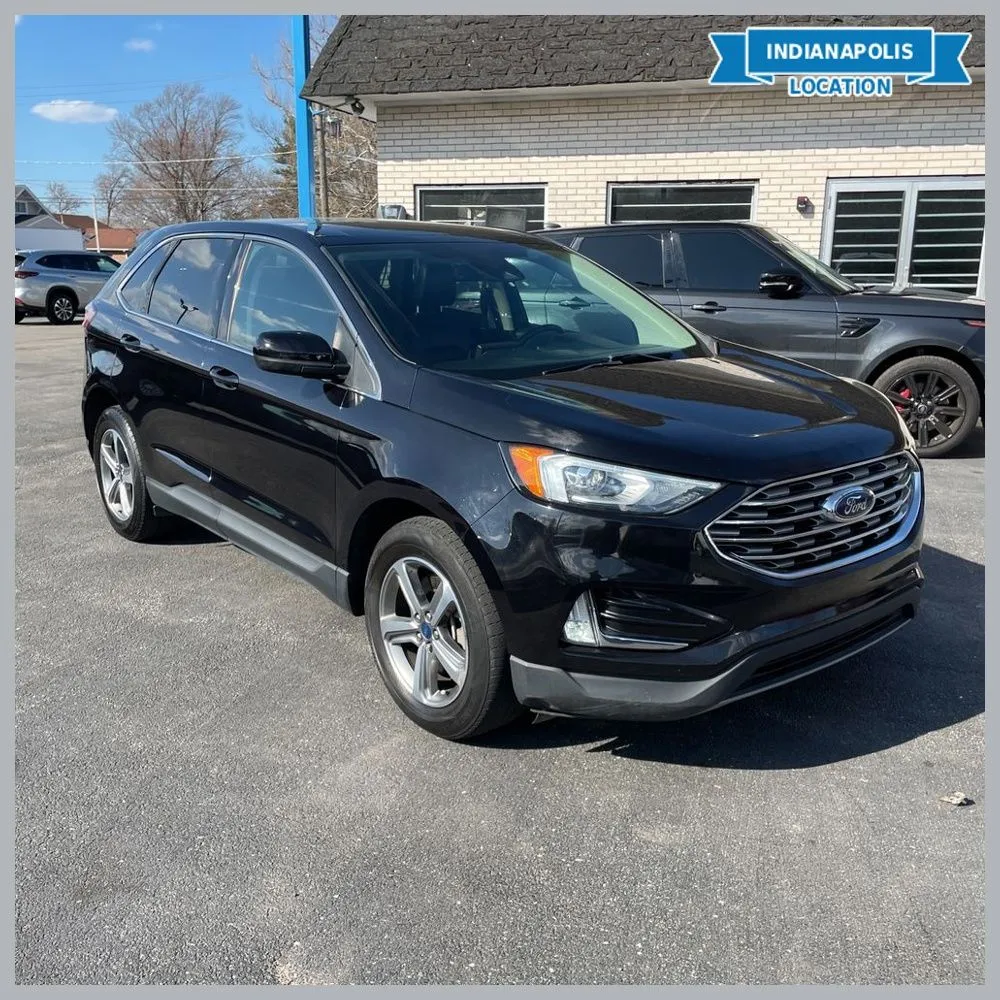 Black 2021 Ford Edge SEL for sale in Indianapolis, IN