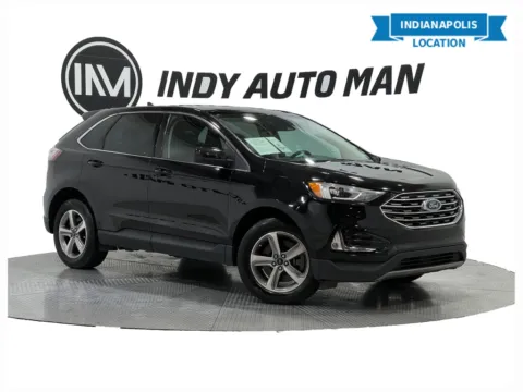 Black 2021 Ford Edge SEL for sale in Indianapolis, IN