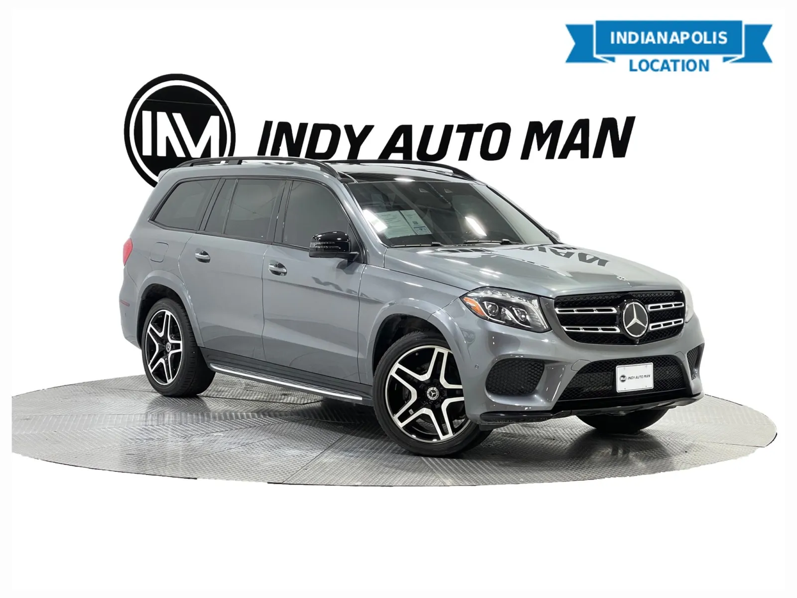 Gray 2018 Mercedes-Benz GLS 550 4MATIC for sale in Indianapolis, IN