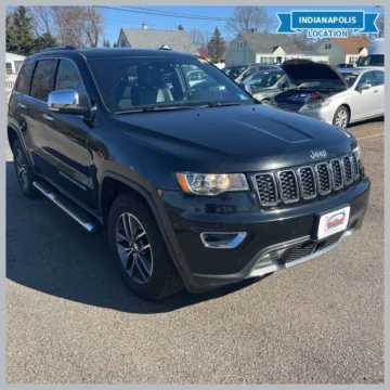 Black 2018 Jeep Grand Cherokee Limited for sale in Indianapolis, IN