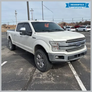 White 2019 Ford F-150 Lariat for sale in Indianapolis, IN