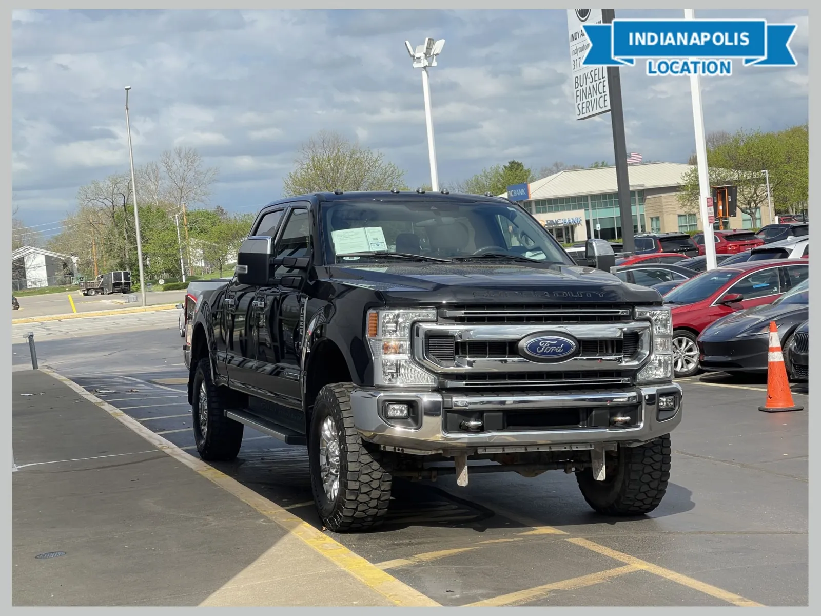 Black 2022 Ford F-250SD XLT for sale in Indianapolis, IN