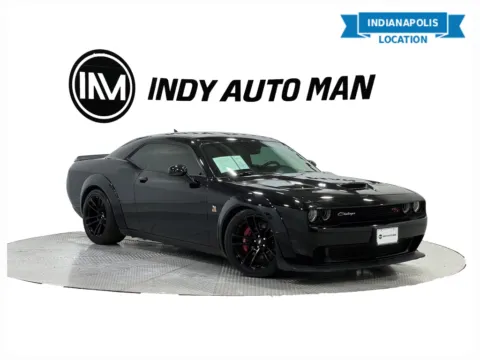 Black 2022 Dodge Challenger R/T Scat Pack Widebody for sale in Indianapolis, IN