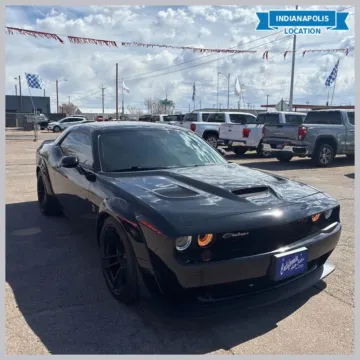 Black 2022 Dodge Challenger R/T Scat Pack Widebody for sale in Indianapolis, IN