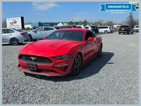 Red 2019 Ford Mustang EcoBoost Premium for sale in Indianapolis, IN