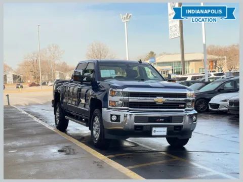 Blue 2017 Chevrolet Silverado 2500HD LTZ for sale in Indianapolis, IN