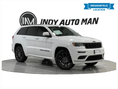White 2020 Jeep Grand Cherokee Overland for sale in Indianapolis, IN