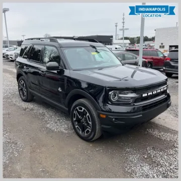 Black 2021 Ford Bronco Sport Outer Banks for sale in Indianapolis, IN