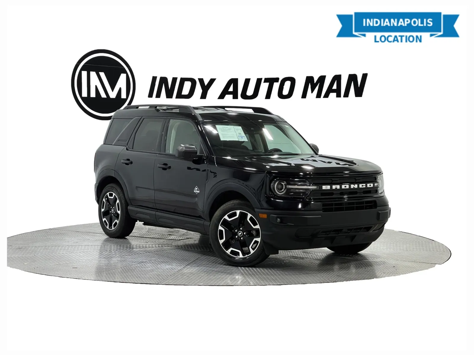 Black 2021 Ford Bronco Sport Outer Banks for sale in Indianapolis, IN