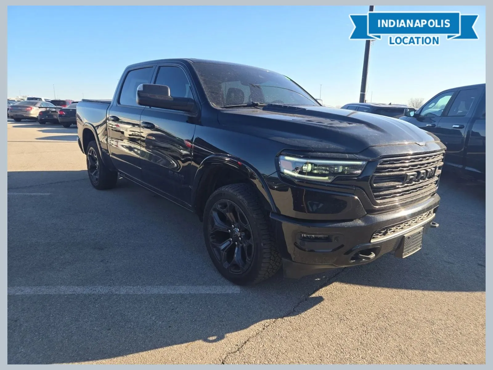 Black 2020 Ram 1500 Limited for sale in Indianapolis, IN