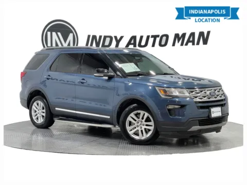 Blue 2018 Ford Explorer XLT for sale in Indianapolis, IN