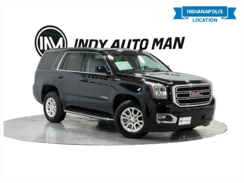 Black 2015 GMC Yukon SLT for sale in Indianapolis, IN