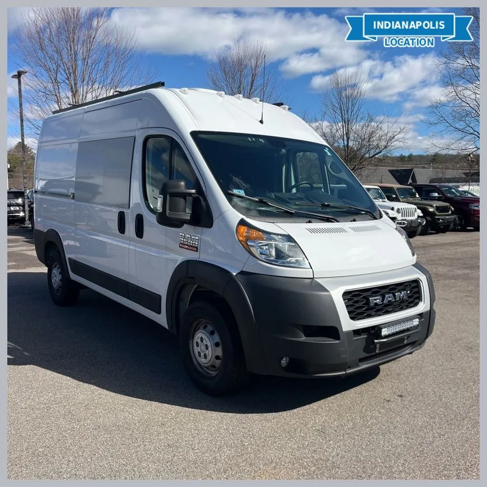 White 2021 Ram ProMaster 3500 High Roof 136 WB for sale in Indianapolis, IN