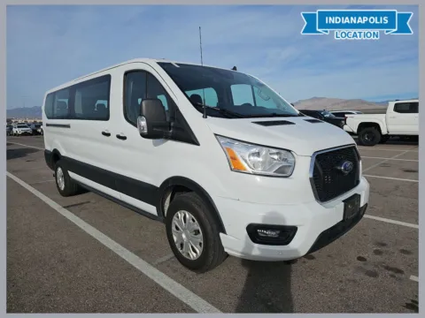 White 2022 Ford Transit-350 XLT for sale in Indianapolis, IN