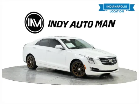 White 2018 Cadillac ATS 3.6L Premium Luxury for sale in Indianapolis, IN