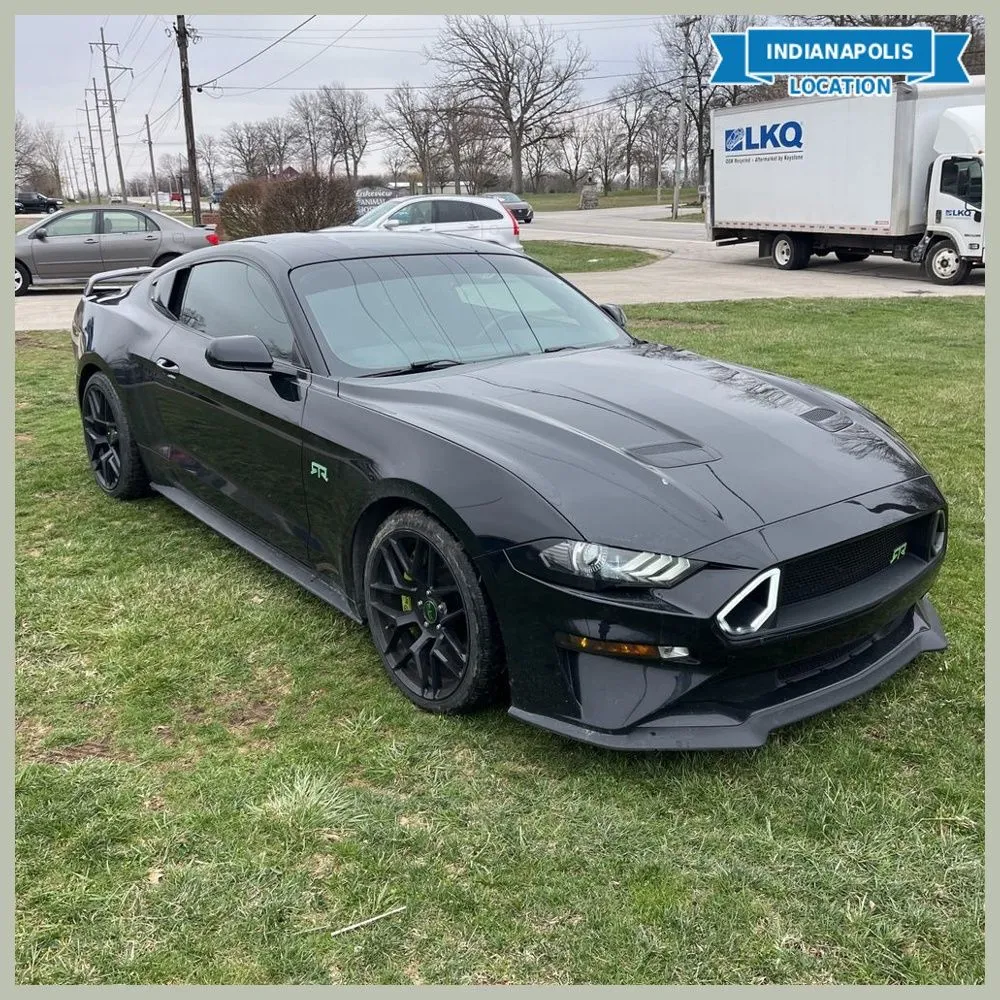 Black 2018 Ford Mustang GT Premium for sale in Indianapolis, IN