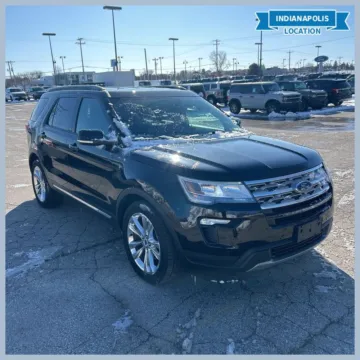 Black 2018 Ford Explorer XLT for sale in Indianapolis, IN