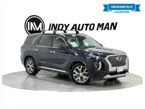 Blue 2021 Hyundai Palisade Limited for sale in Indianapolis, IN