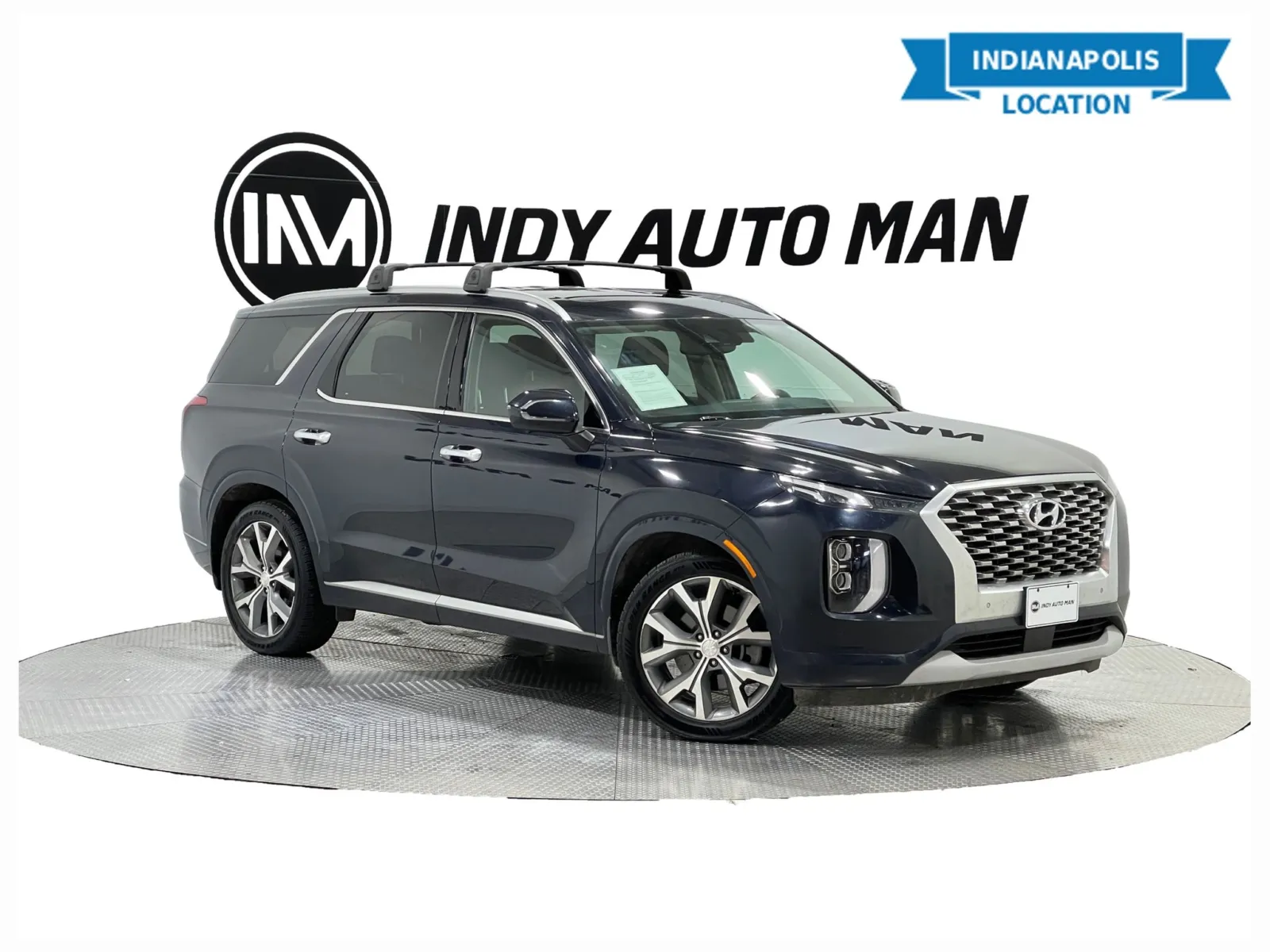 Blue 2021 Hyundai Palisade Limited for sale in Indianapolis, IN