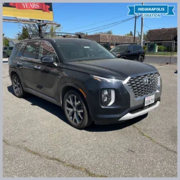 Blue 2021 Hyundai Palisade Limited for sale in Indianapolis, IN