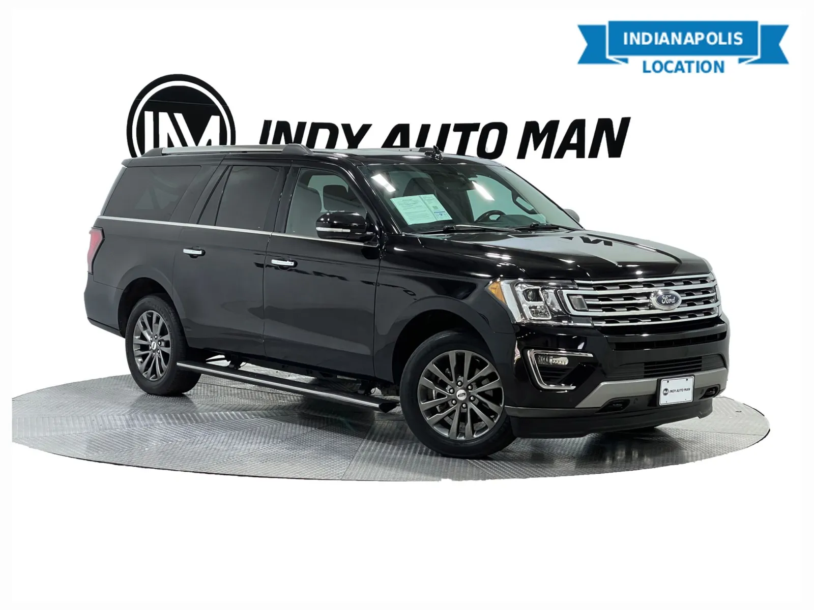 Black 2021 Ford Expedition Max Limited for sale in Indianapolis, IN
