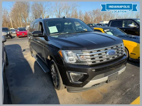 Black 2021 Ford Expedition Max Limited for sale in Indianapolis, IN