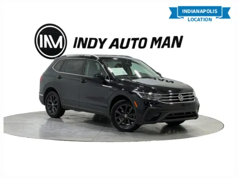 Black 2022 Volkswagen Tiguan 2.0T SE for sale in Indianapolis, IN