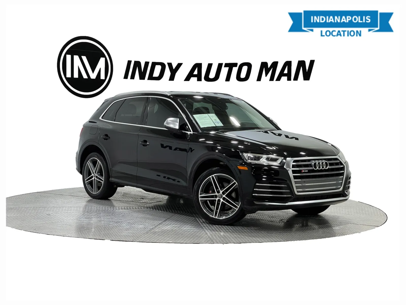 Black 2019 Audi SQ5 3.0T Premium Plus quattro for sale in Indianapolis, IN