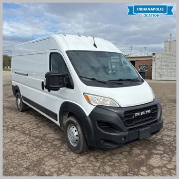 White 2023 Ram ProMaster 2500 High Roof for sale in Indianapolis, IN