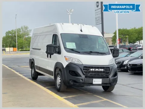 White 2023 Ram ProMaster 2500 High Roof for sale in Indianapolis, IN